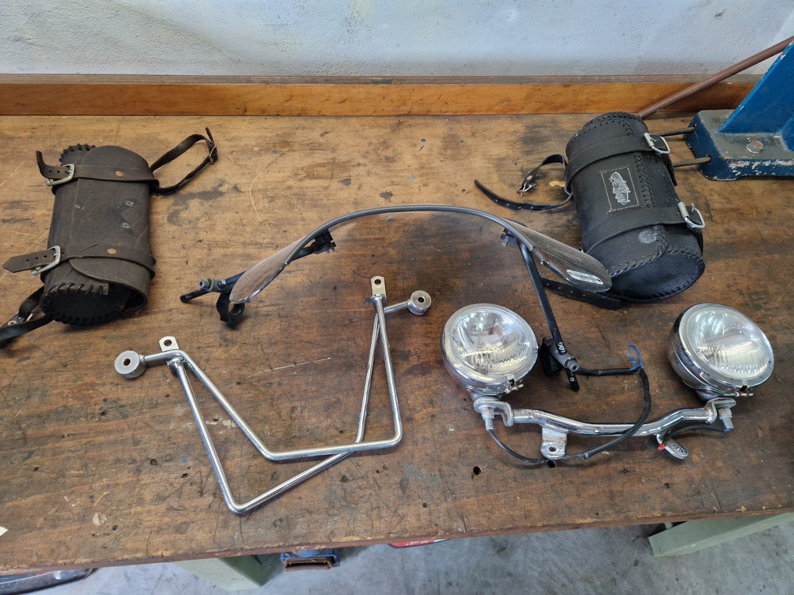 Motorfiets accessoires: virago 750, Ophalen, Gebruikt
