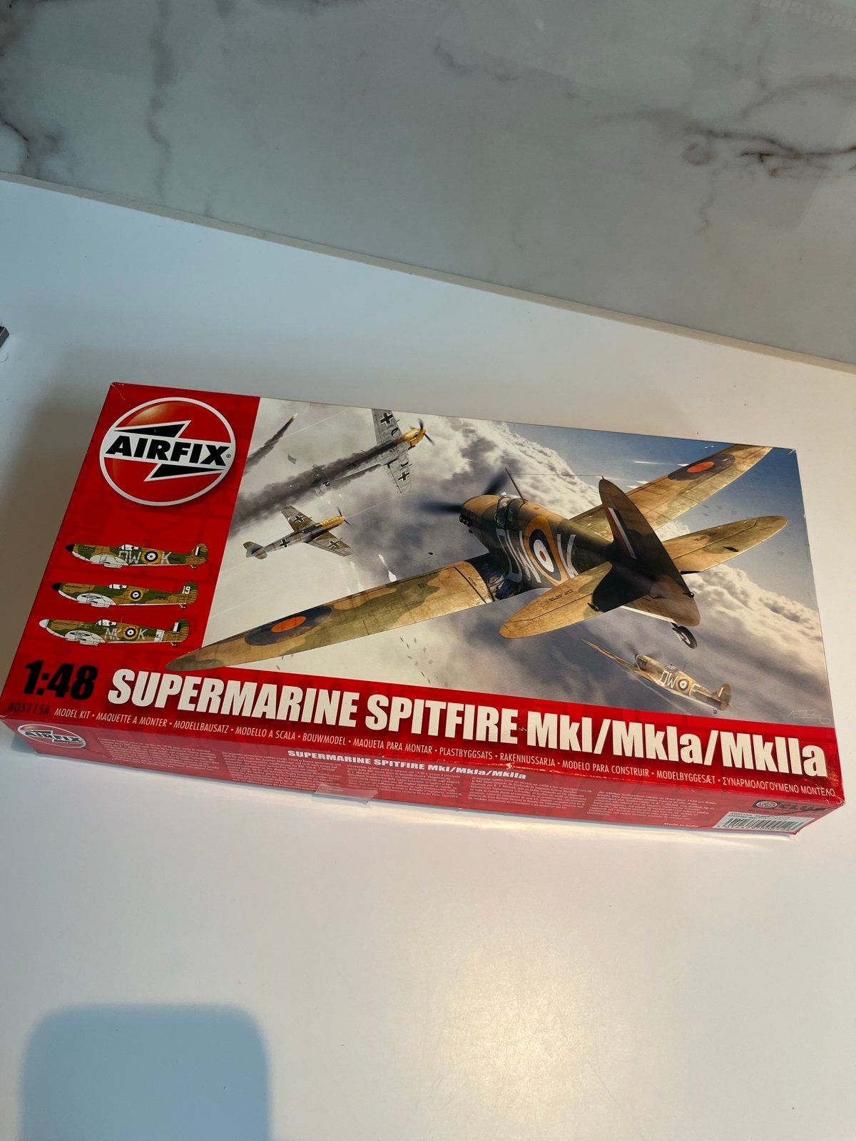 Airfix Supermarine Spitfire MkI/MkIa/MkIIa modelbouw, Overige merken, Nieuw, Ophalen of Verzenden, Groter dan 1:72
