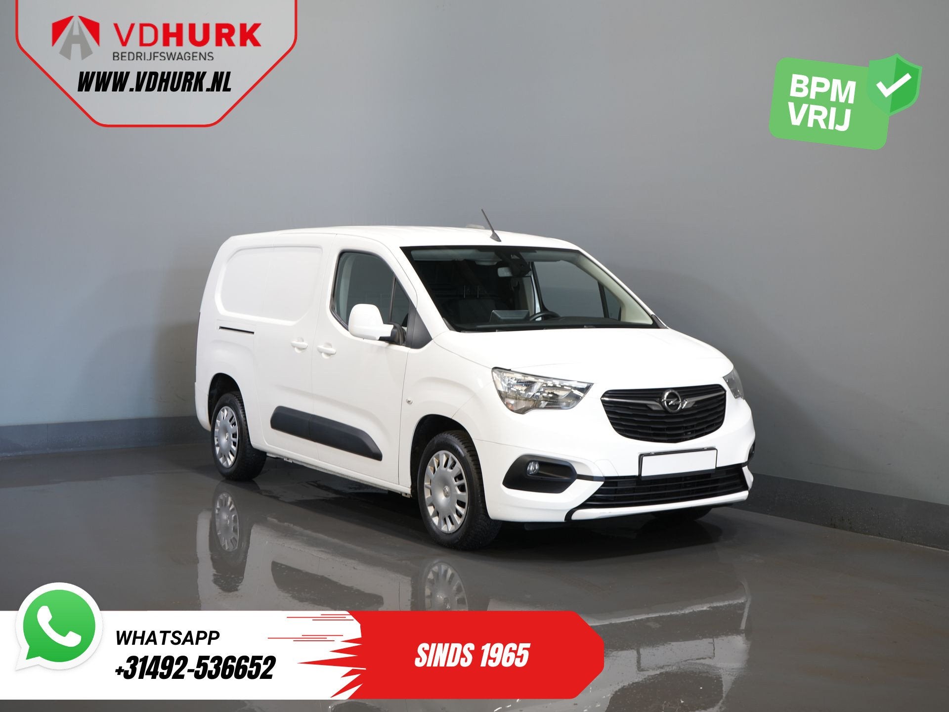 Opel Combo 1.5D 130 pk Aut. L2 Stoelverw/ Würth/ Carplay/ N, Stof, Gebruikt, 4 cilinders, Origineel Nederlands