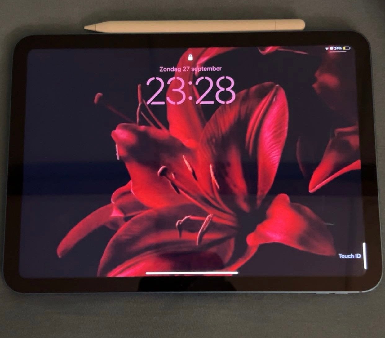 iPad 10e Gen 64GB + Apple Pencil, Apple iPad, Zo goed als nieuw, 64 GB, Ophalen
