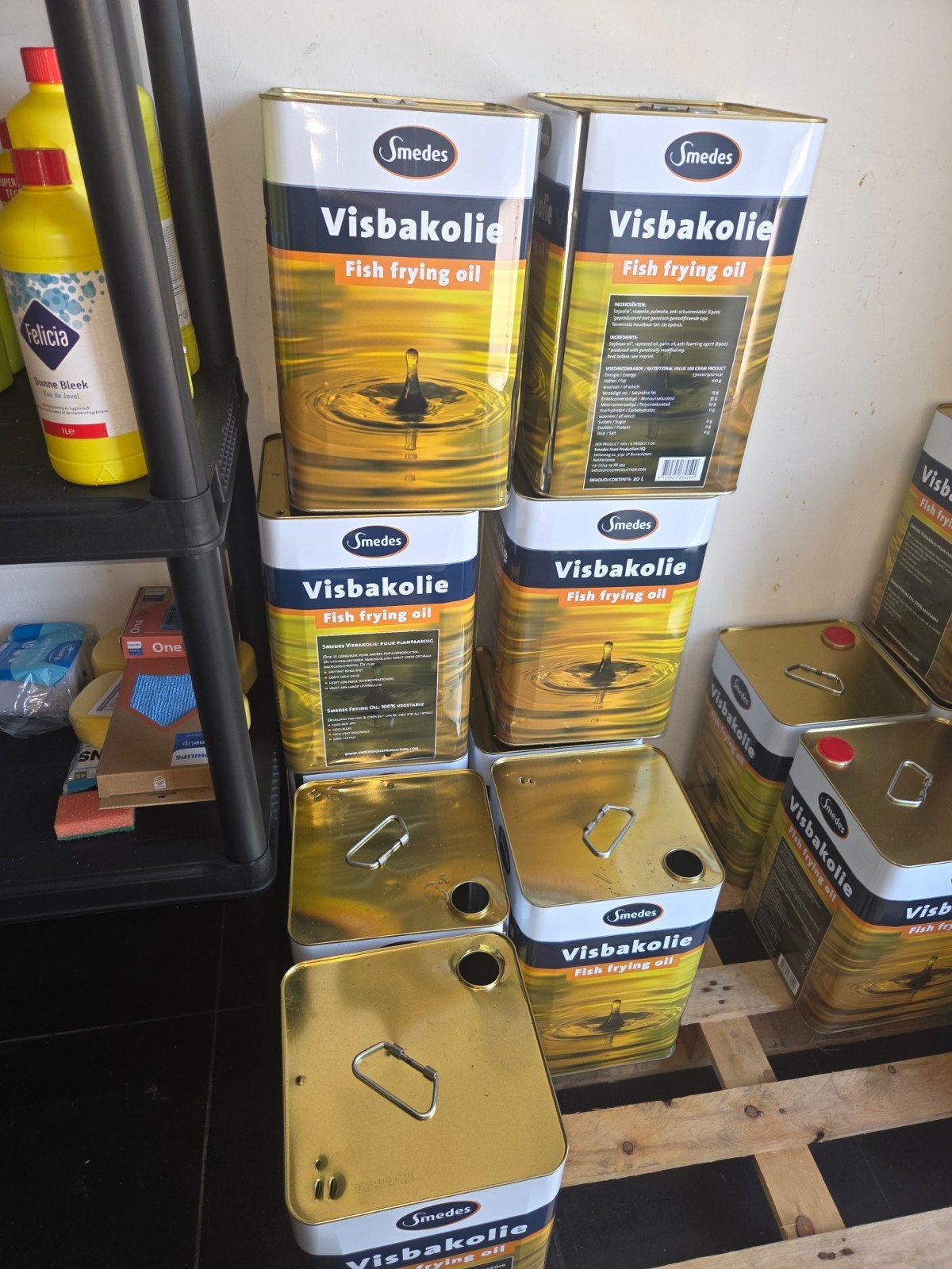 lege Emmers en blikken, Ophalen, Gebruikt, Overige