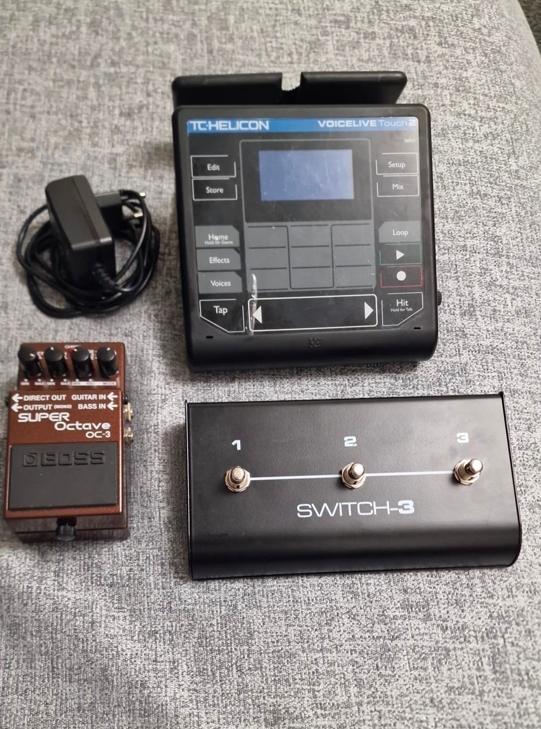 Tc helecon voicelive toch / Boss oc3, Muziek en Instrumenten, Effecten, Ophalen of Verzenden, Zo goed als nieuw