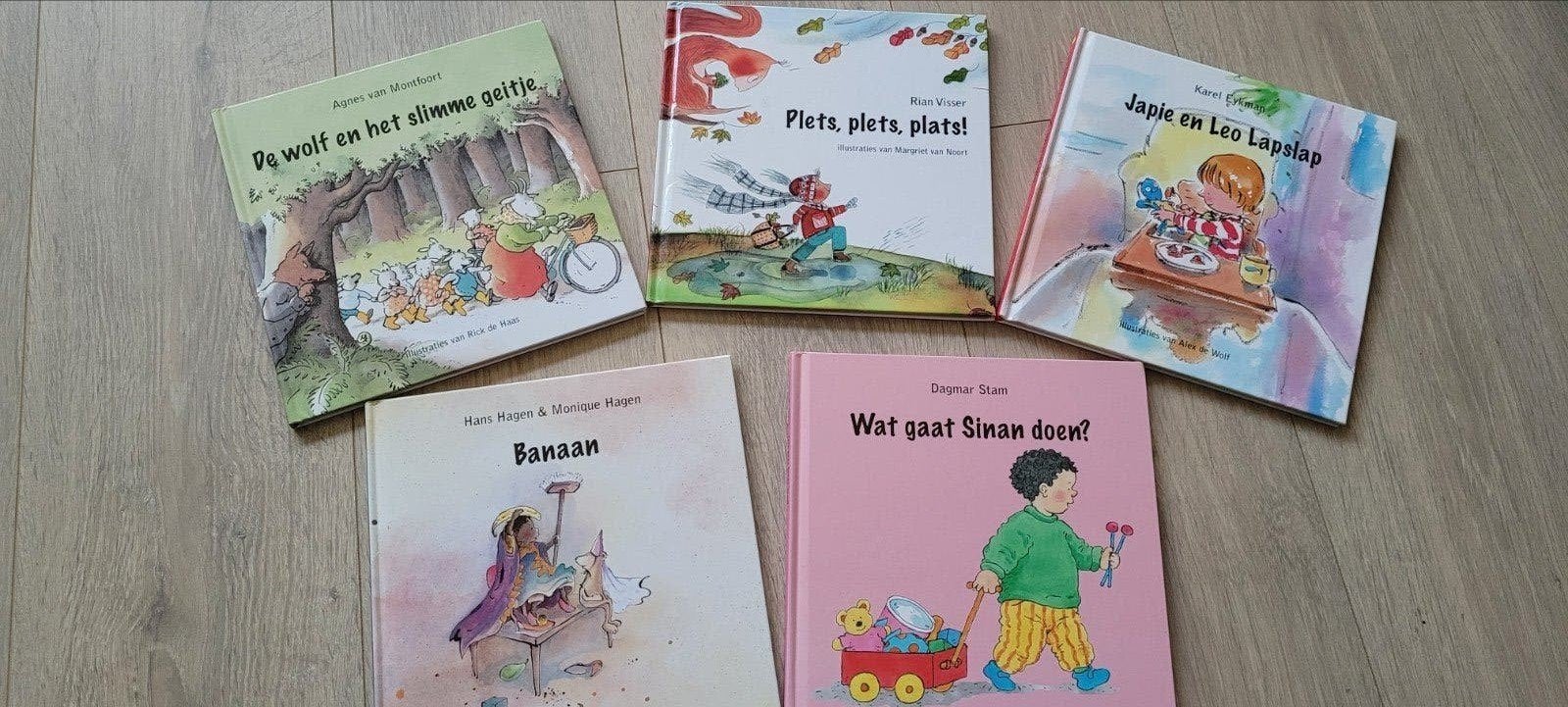 ZGAN Kinderboeken - Set van 5, Boeken, Fictie algemeen, Jongen of Meisje, Ophalen of Verzenden, Zo goed als nieuw
