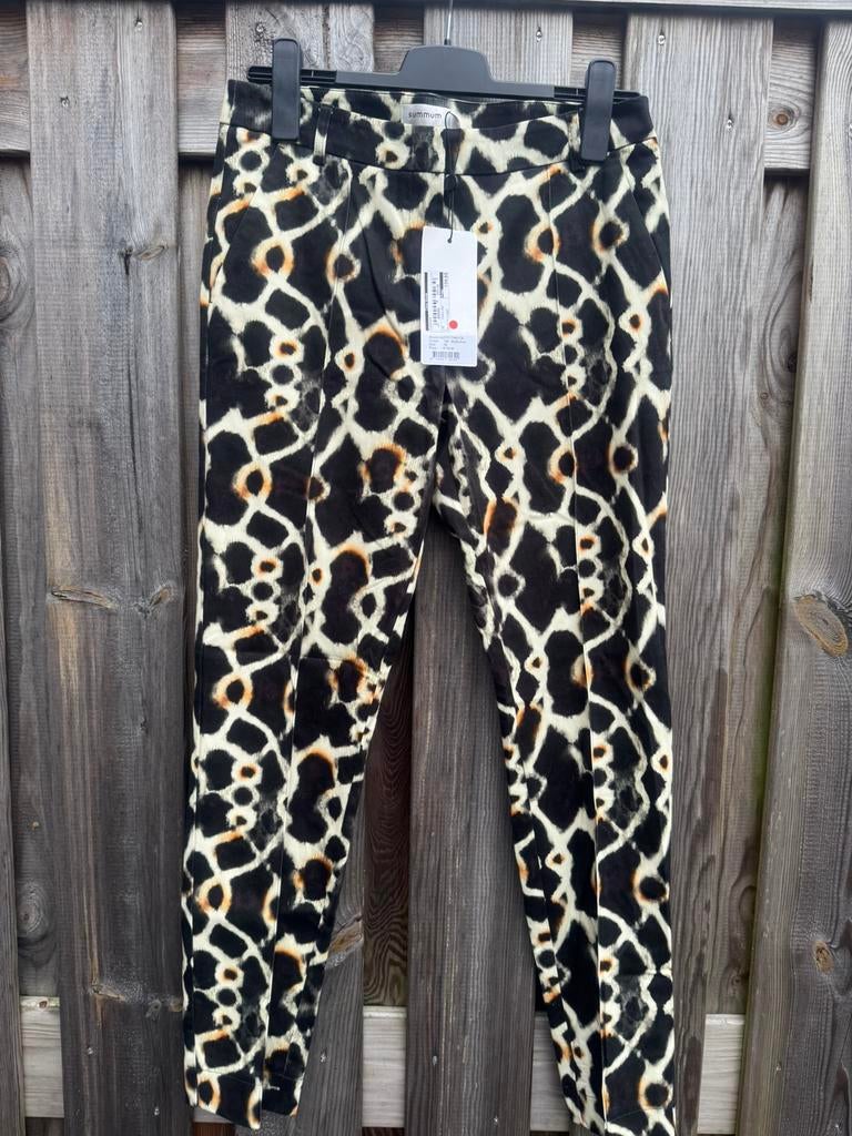 *Summum Woman* Prachtige printbroek mt 36 Nieuw!, Overige kleuren, Verzenden, Nieuw, Maat 36 (S)