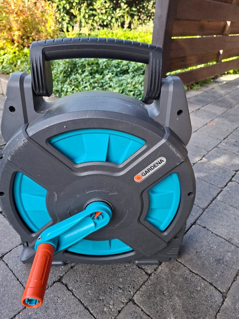 Gardena classic slangenbox 15, compleet, Ophalen of Verzenden, Handsproeier