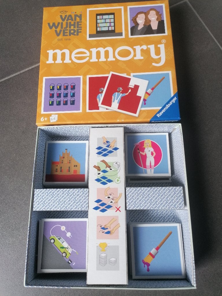 Memory spel, Hobby en Vrije tijd, Een of twee spelers, Verzenden, Nieuw, Ravensburger