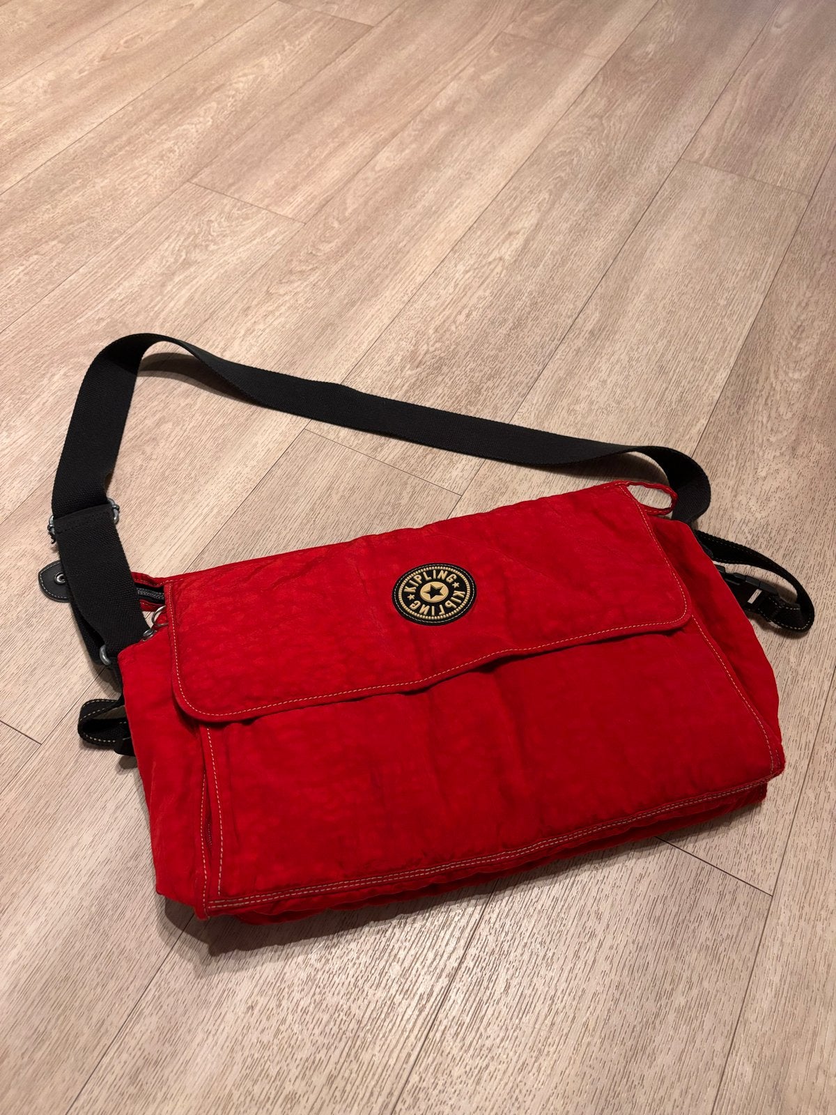 Kipling Verzorgingstas Rood 30x40cm, Verzorgingstas, Gebruikt, Rood, Extra vakken