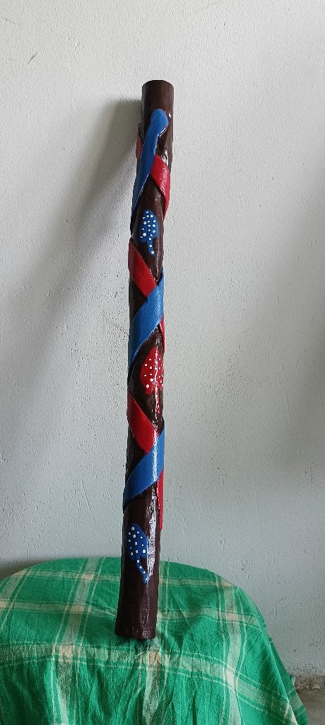 luangu winti tiki, Huis en Inrichting, Hout, Meerkleurig, Overige stijlen, Nieuw