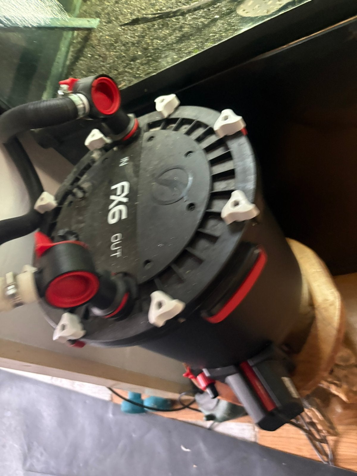 Aquarium filter / aquarium, Ophalen
