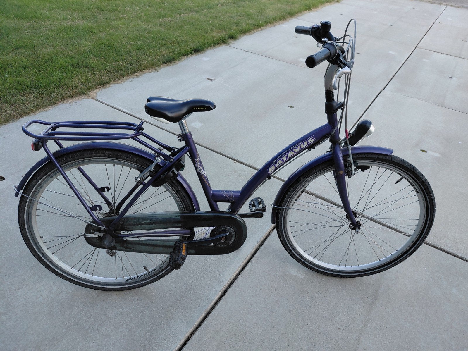 Batavus Rollercoaster paarse meisjesfiets (26 inch), Gebruikt, Versnellingen, Batavus, Ophalen