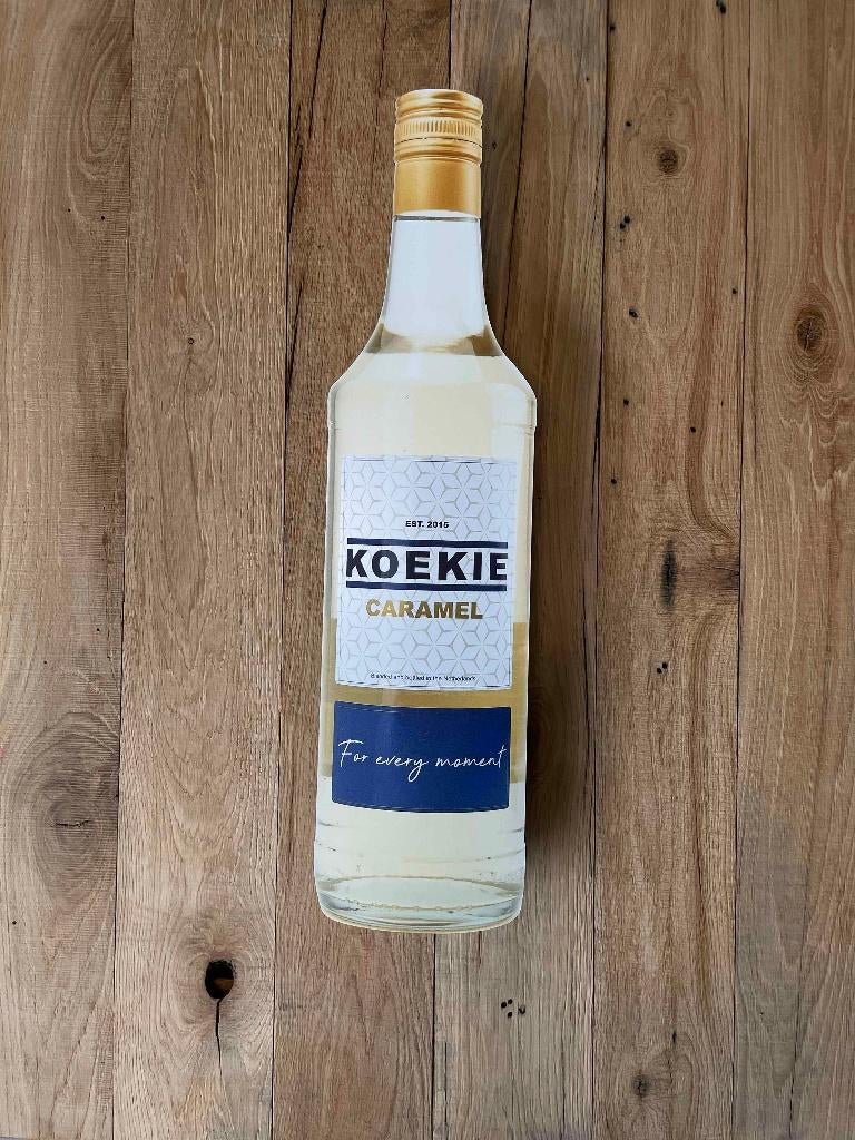 Reclamebord Koekie Caramel likeur fles groot, 17x70cm alu, Verzamelen, Merken en Reclamevoorwerpen, Ophalen of Verzenden, Nieuw