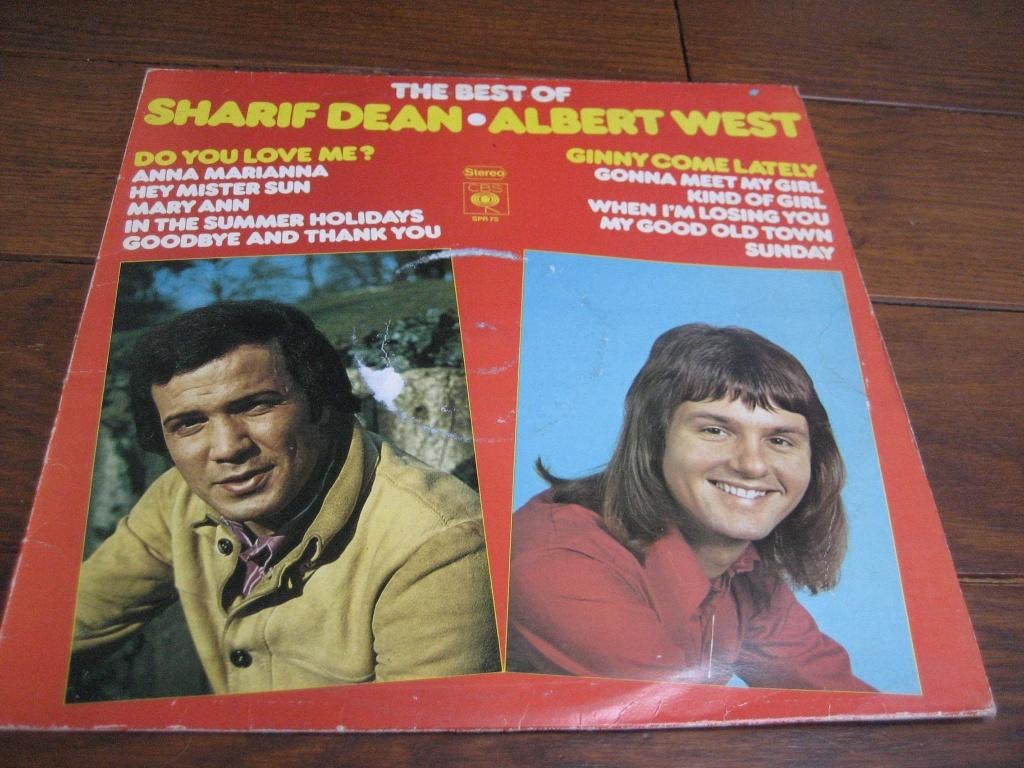 70s pop sharif dean albert west lp, Cd's en Dvd's, Vinyl | Pop, Ophalen of Verzenden, Gebruikt, 12 inch