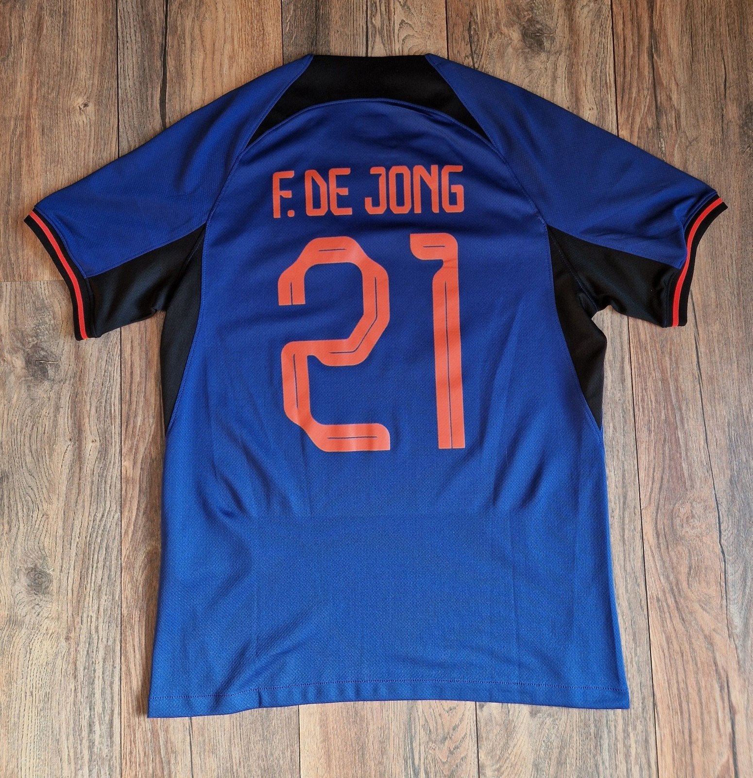 KNVB Nederlands elftal uitshirt uit shirt 2022, NIKE, Ophalen of Verzenden, Zo goed als nieuw, Voetbal