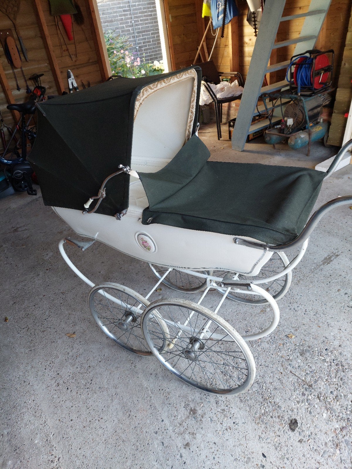Prachtige oude kinderwagen Silvercross., Ophalen, Gebruikt, Kinderwagen, Overige merken