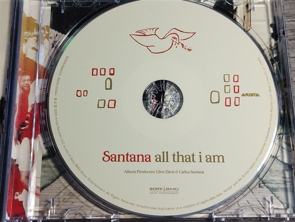 Santana - All That I Am, Ophalen of Verzenden, Zo goed als nieuw, Poprock