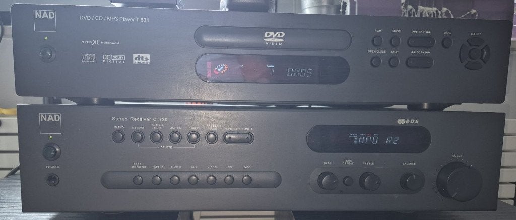 Vintage NAD hifi setje, Overige merken, Gebruikt, Ophalen of Verzenden, Minder dan 60 watt