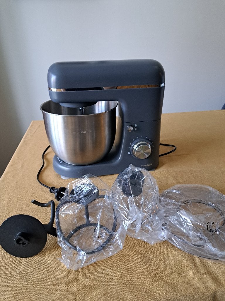 Keukenmachine planeetmenger Silvercrest SKM 600 C2, Witgoed en Apparatuur, 4 liter of meer, Ophalen, Zo goed als nieuw, 3 snelheden of meer