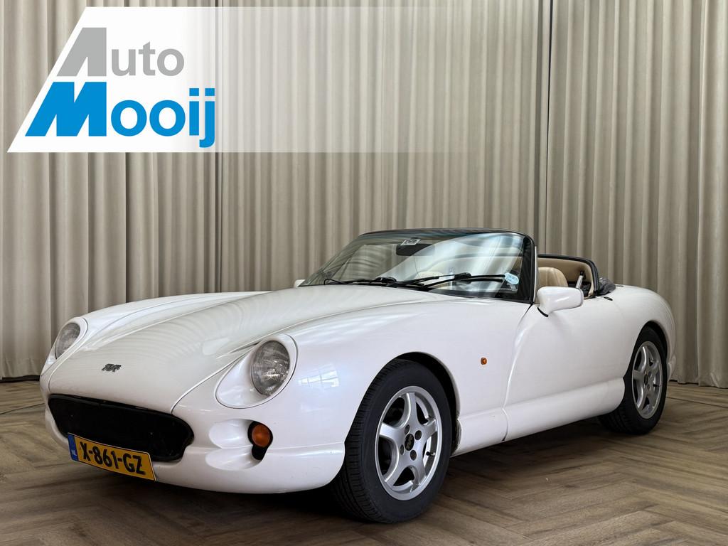 TVR Chimaera 4.0 Cabriolet V8 / 240 PK / Fully Documented /, Achterwielaandrijving, Cabriolet, Wit, Leder