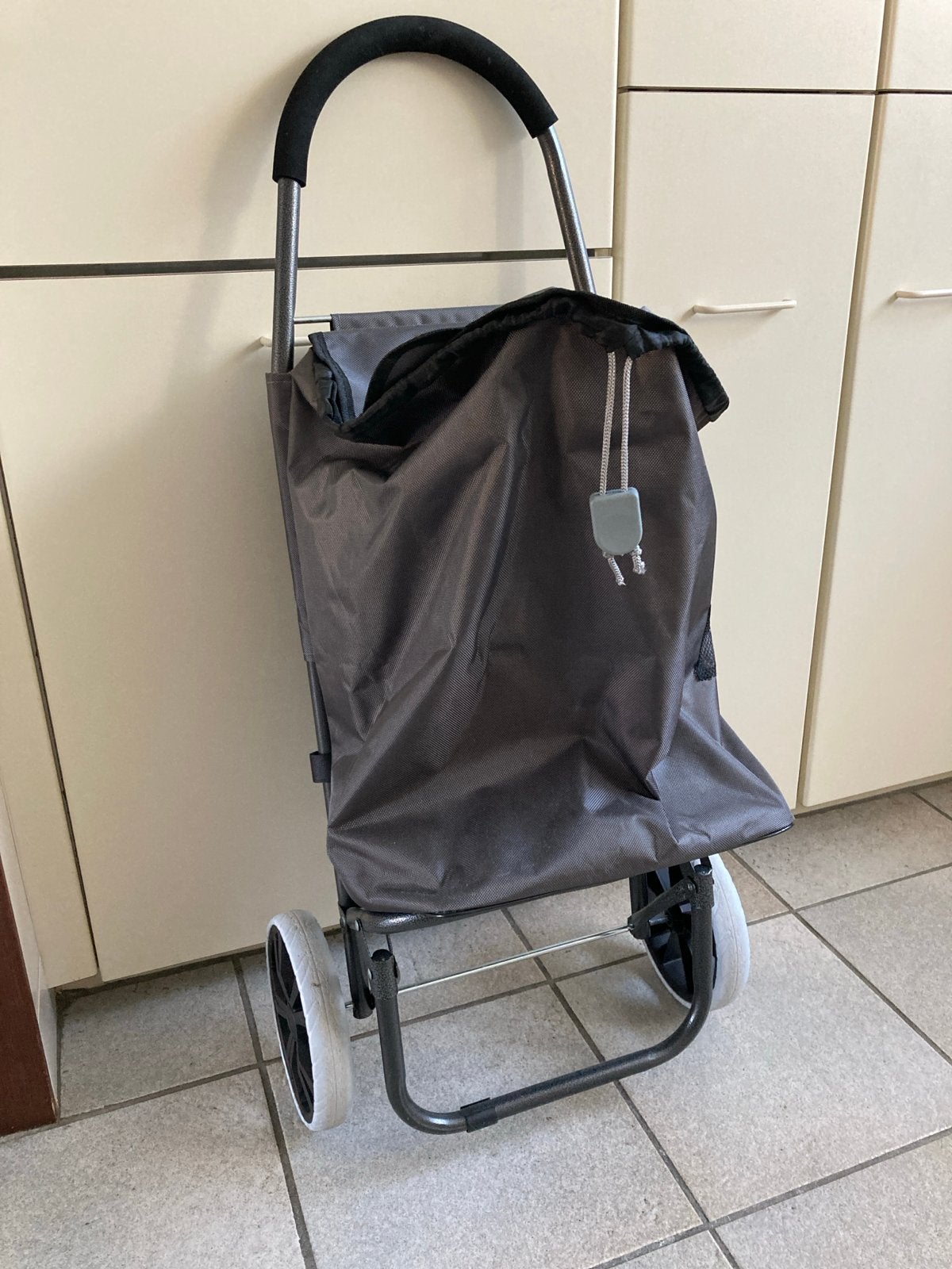 Shopping trolley, Ophalen, Gebruikt