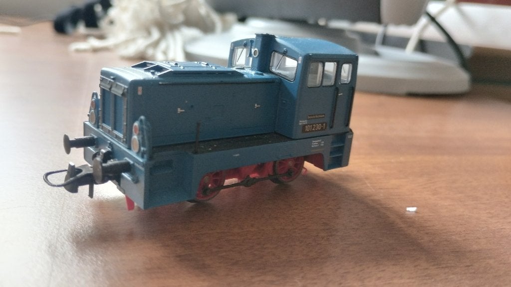 digitale piko br101     52546, Zo goed als nieuw, Gelijkstroom, Locomotief, Piko