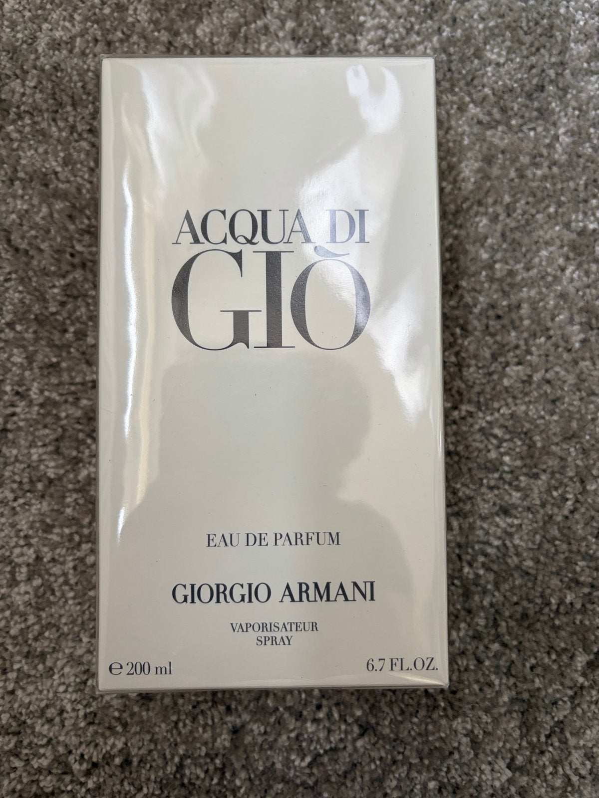 Giorgio Armani Acqua di Gio Eau de Parfum 200ml Nieuw, Ophalen of Verzenden, Nieuw