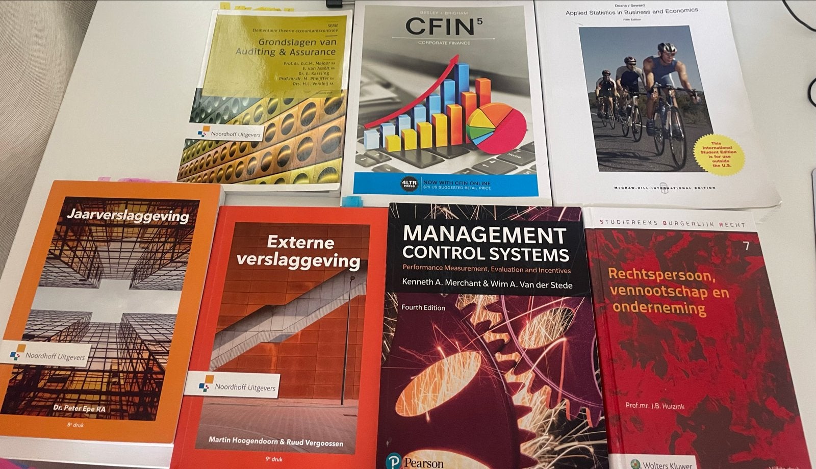Studieboeken Accounting / Finance & Control, Ophalen of Verzenden, Zo goed als nieuw, HBO