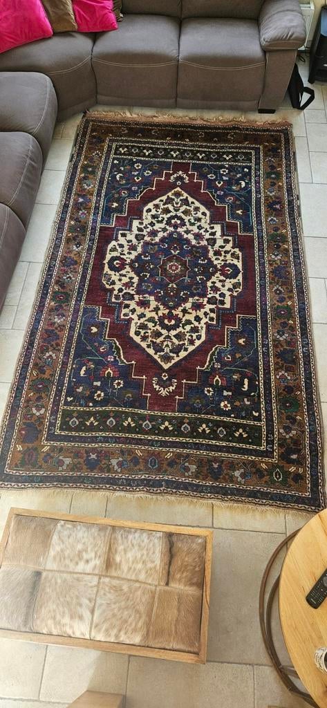 Vintage handgeknoopt wollen tapijt uit Anatolië (jaren '60), Ophalen