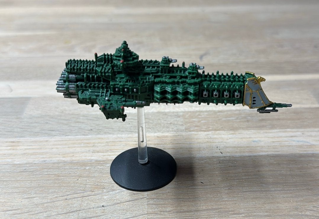Battlefleet Gothic - Imperial Lunar Class Cruiser #4, Ophalen of Verzenden, Zo goed als nieuw