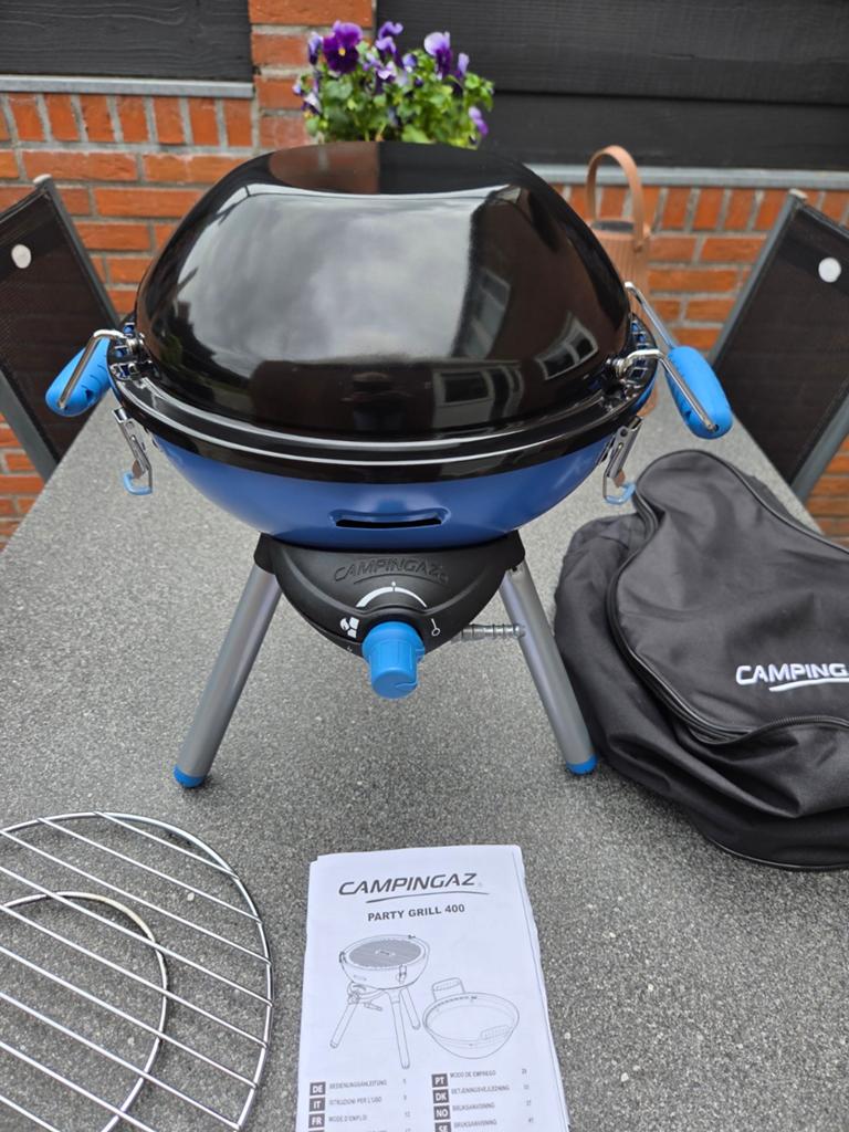 Campingaz PARTY GRILL 400 in nette staat, Caravans en Kamperen, Ophalen, Gebruikt