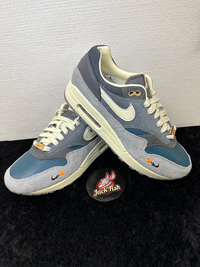Nike Air Max 1 Kasina Won-Ang Grey - Size 42,5, Overige kleuren, Nike, Nieuw, Ophalen of Verzenden
