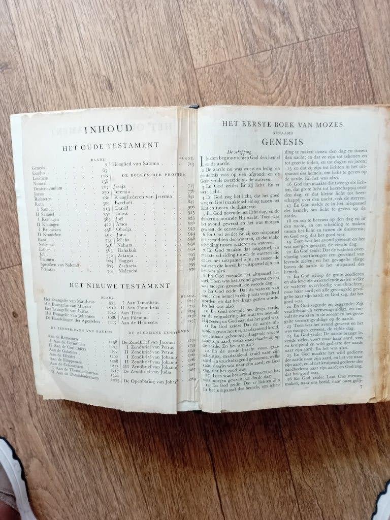 Oude Bijbel, Ophalen