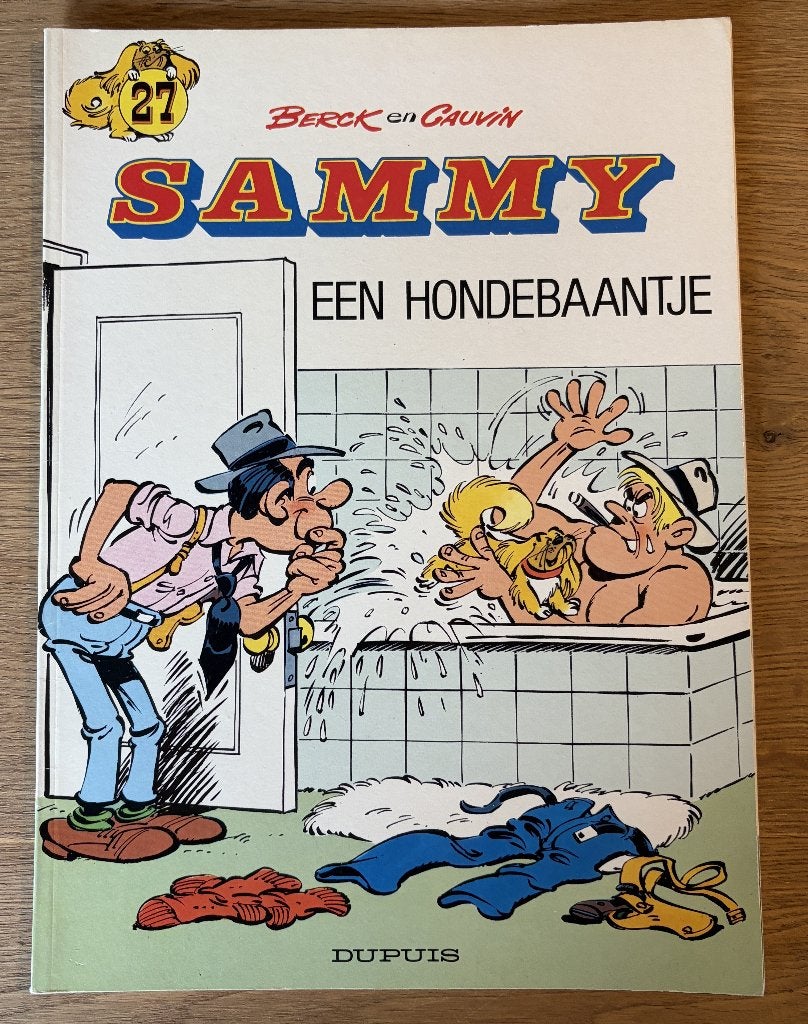 Sammy - Een hondebaantje -27 1e dr(1990) Strip, Eén stripboek, Ophalen of Verzenden, Zo goed als nieuw