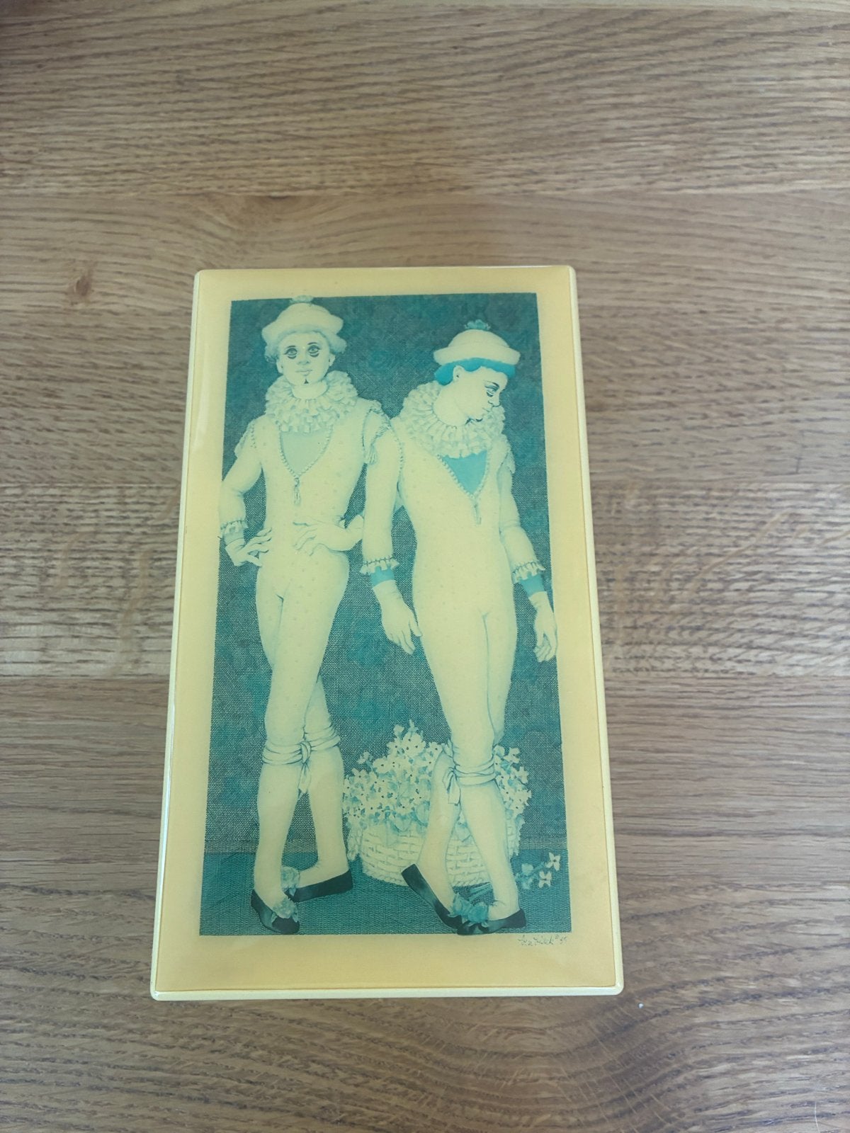 Vintage Schmid Fiorentino Muziekdoos - 'As Time Goes By', Ophalen of Verzenden, Gebruikt