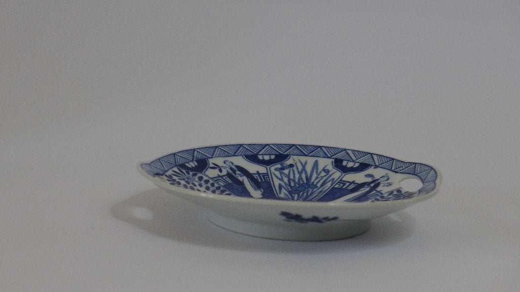 Lange Lijs vleesschaaltje rond oren, Antiek en Kunst, Ophalen of Verzenden