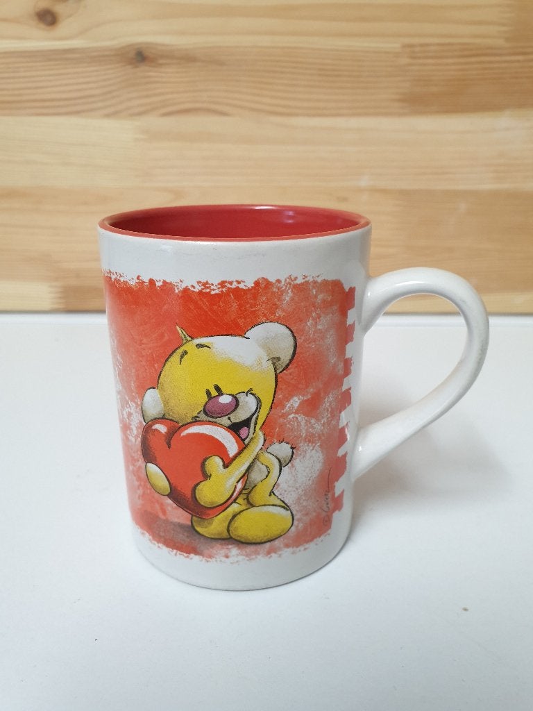 Diddl Beker - Pimboli - Be Mine!, Ophalen of Verzenden, Pimboli, Gebruikt, Servies