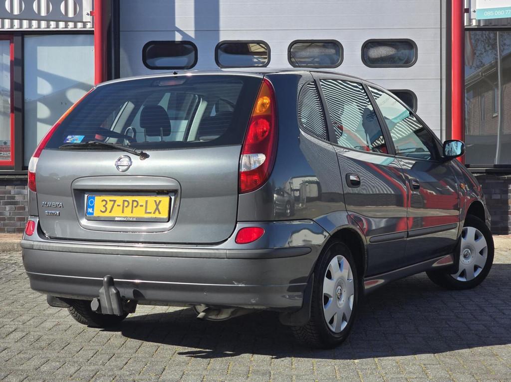 Nissan Almera Tino 1.8 Airco/Navi/Camera/Trekhaak, Auto's, Nissan, 4 cilinders, Almera Tino, 116 pk, Origineel Nederlands