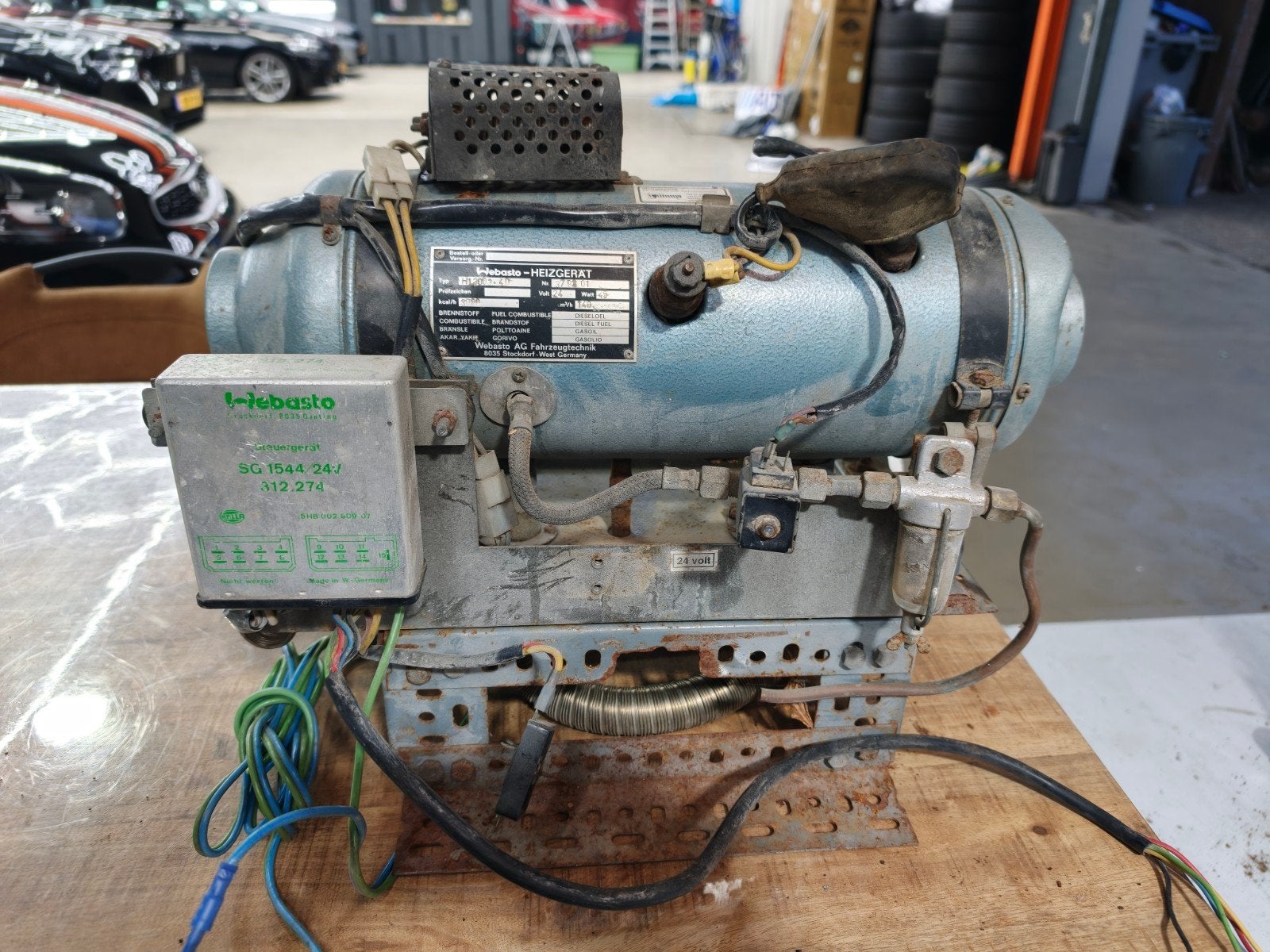 Webasto H1300240 Standkachel 24V Diesel - Gebruikt, Ophalen of Verzenden, Gebruikt, Universele onderdelen
