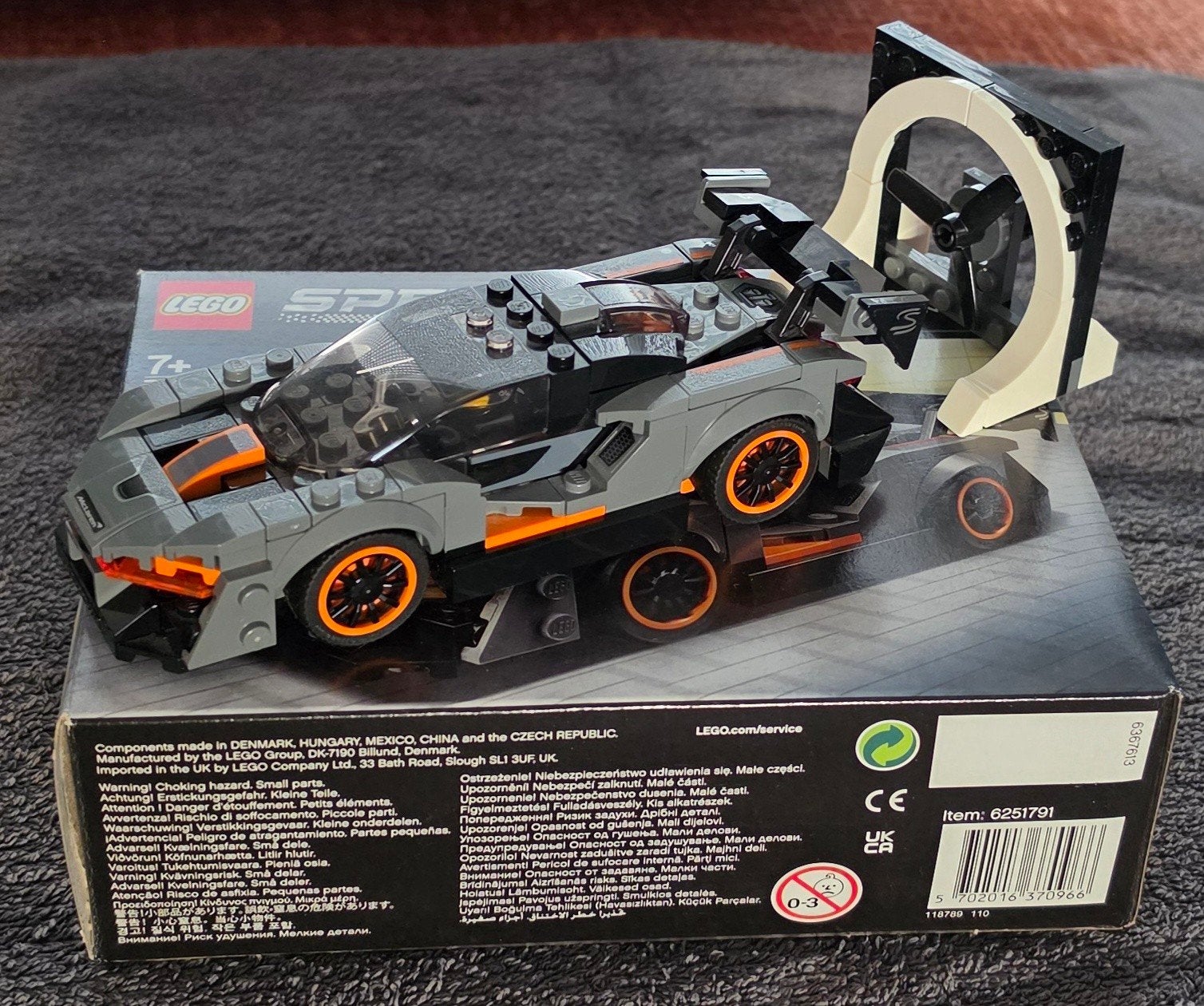Lego Speed Champions 75892 McLaren Senna, Ophalen, Lego, Speed Champions, Zo goed als nieuw