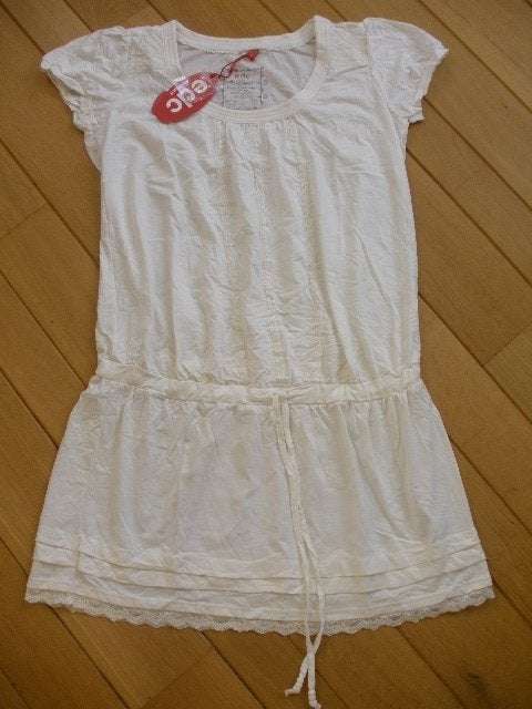 ESPRIT jurk tuniek ecru maat S - nieuw -, Maat 38/40 (M), Beige, Nieuw, Ophalen of Verzenden