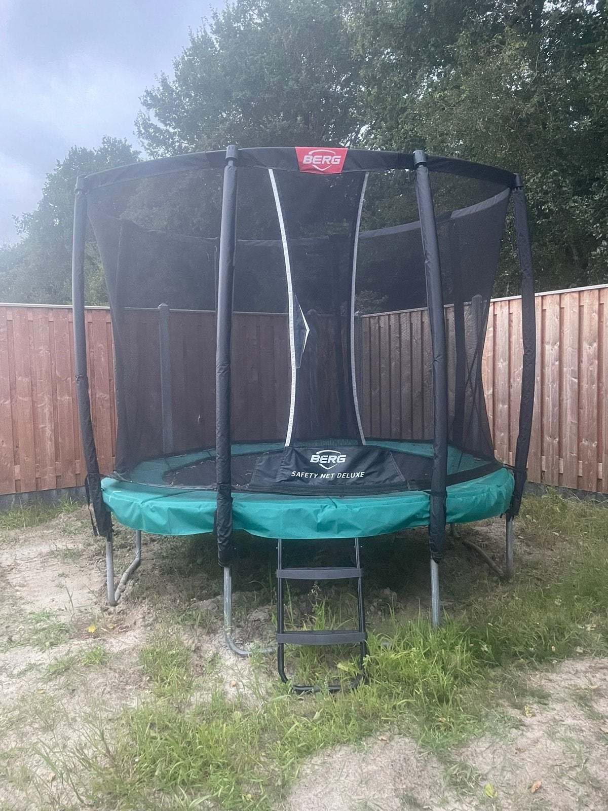 Trampoline Berg Champion 2,70m, Ophalen, Gebruikt