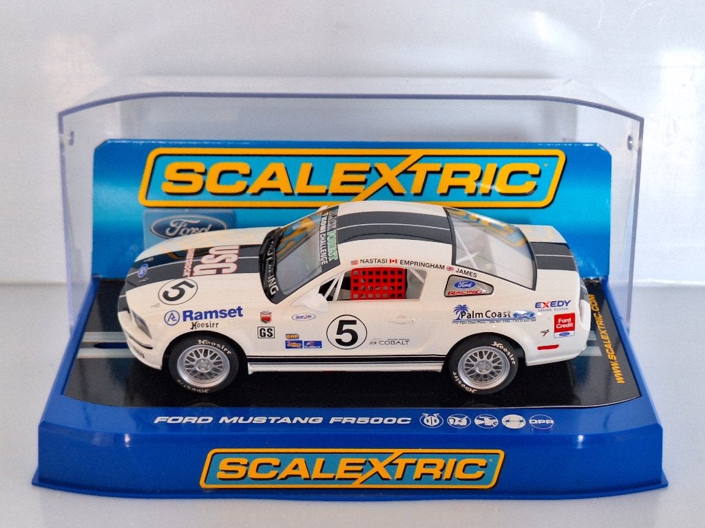 Scalextric Ford Mustang #5 FR 500C C2774 Digital Voorbereid, Overige merken, Nieuw, Scalextric, Ophalen of Verzenden