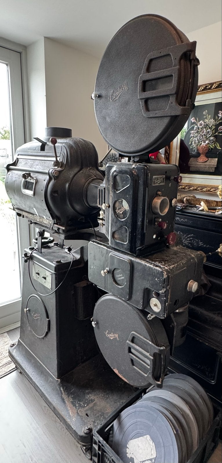 Zeldzame Amerikaanse Century CC Bioscoop filmprojector, Ophalen, 1940 tot 1960, Projector