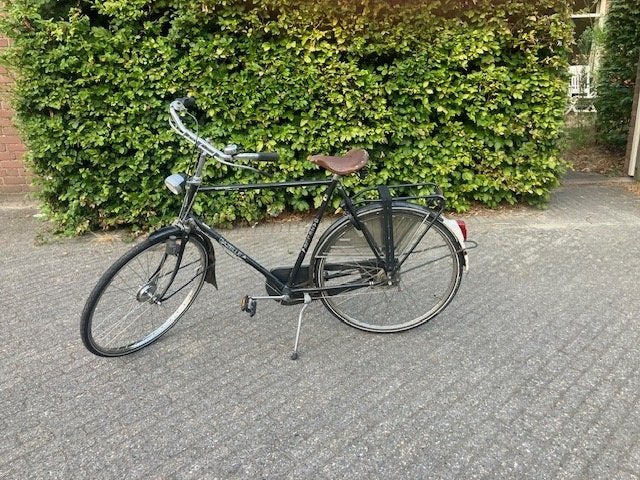 Oude herenfiets, Fietsen en Brommers, Ophalen, Gebruikt, Versnellingen, 57 tot 61 cm