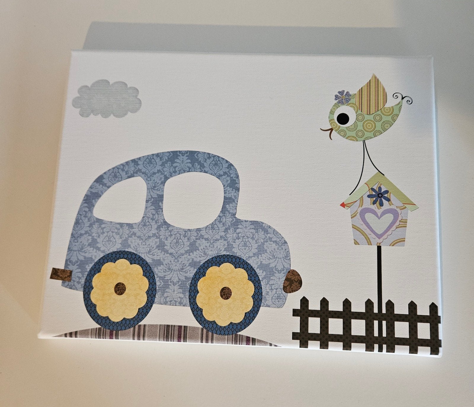 Set van 3 Canvas schilderijtjes, Ophalen, Zo goed als nieuw