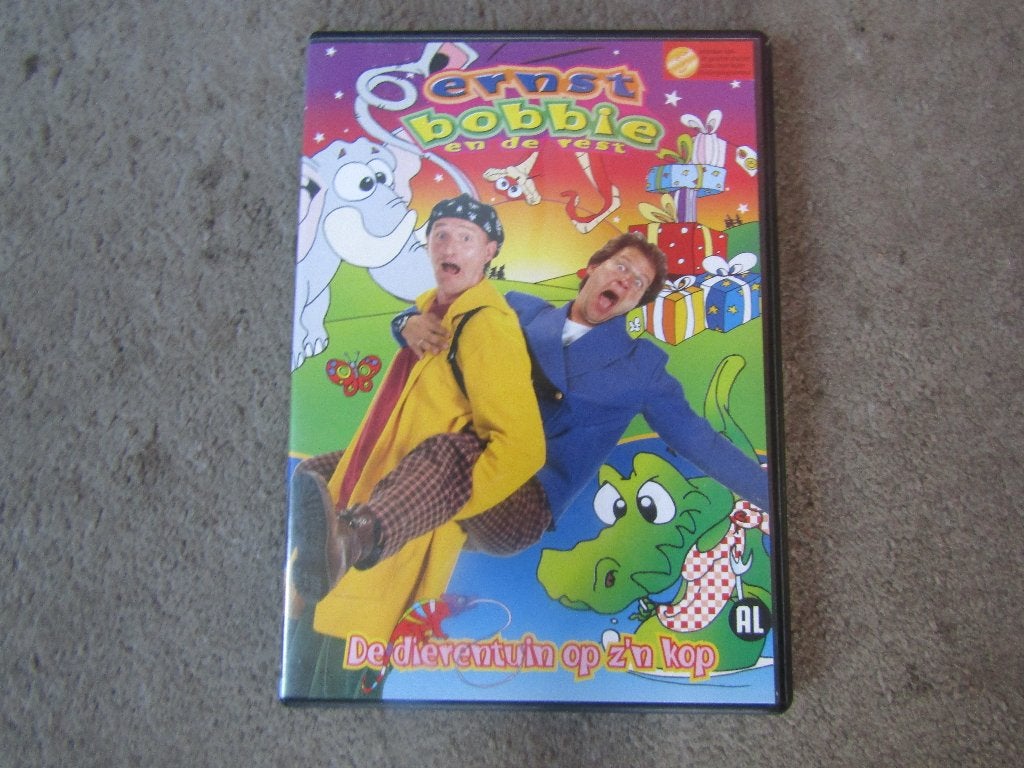 Dvd: Ernst Bobbie en de rest - De dierentuin op z'n kop, Alle leeftijden, Ophalen of Verzenden, Gebruikt, Overige genres