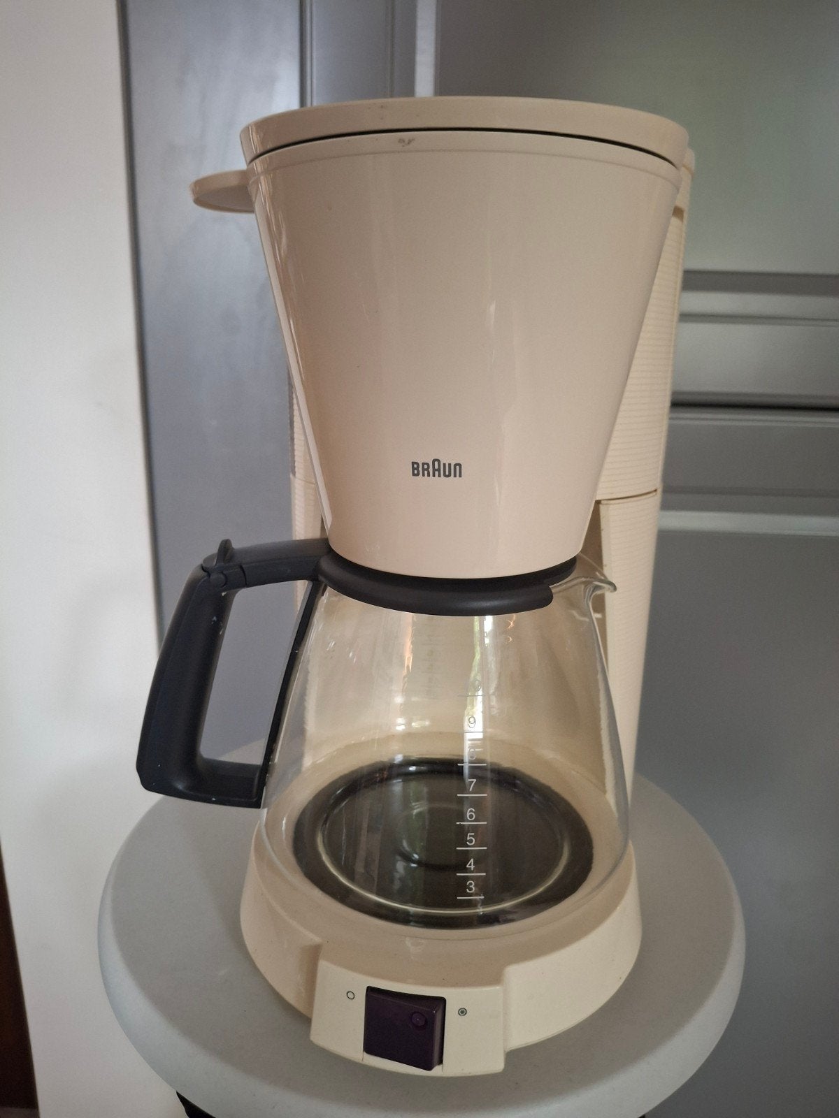 Braun Koffiezetapparaat - Klassiek model, Witgoed en Apparatuur, Koffiezetapparaten, Ophalen, Gebruikt, 10 kopjes of meer, Koffiemachine
