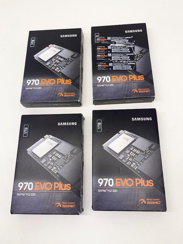 SAMSUNG 970 EVO PLUS (4 X 1TB), Intern, Samsung, N, N