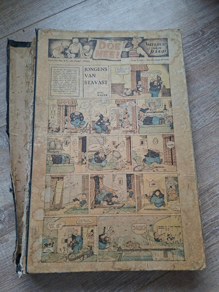 Ingebonden Weekblad voor de Jeugd - Jongens van Stavast, Verzenden, Gelezen, Overige typen