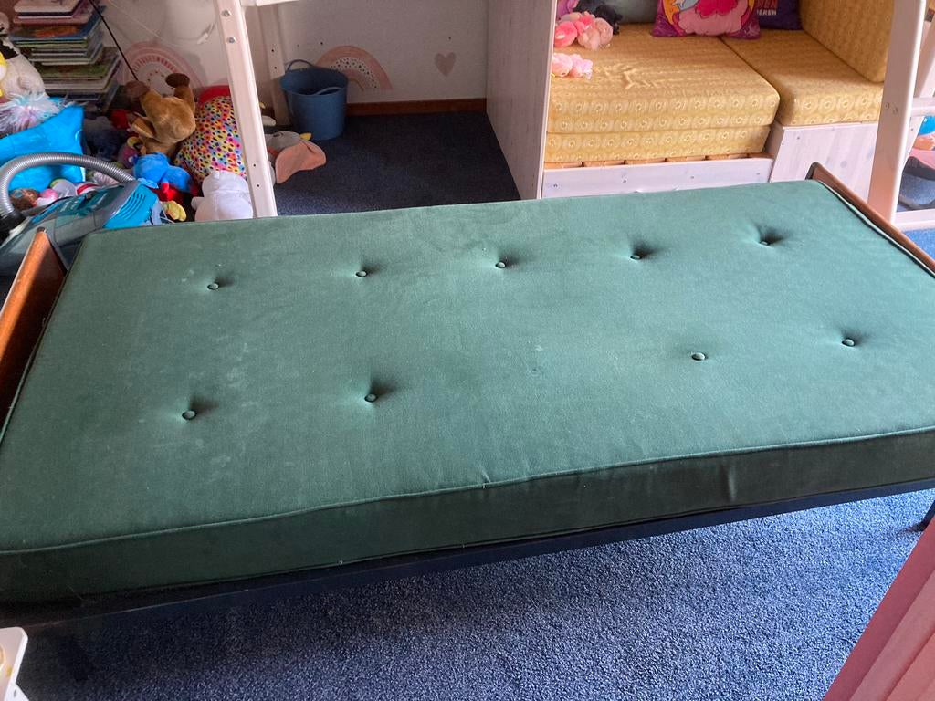 Vintage auping daybed met matras, Ophalen, Gebruikt, Eenpersoons, 90 cm