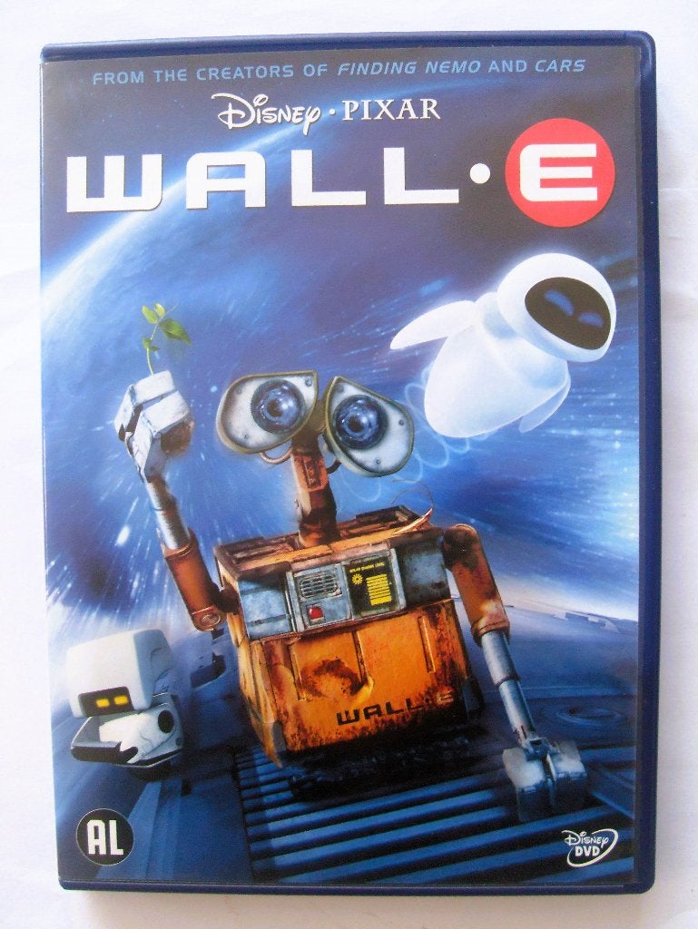 Wall-E (originele dvd) Wall E - Disney, Europees, Gebruikt, Animatie, Alle leeftijden